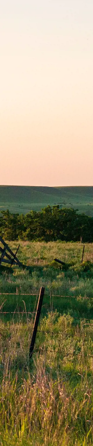 Geniesse den endlosen Horizont in den Weiten Kansas